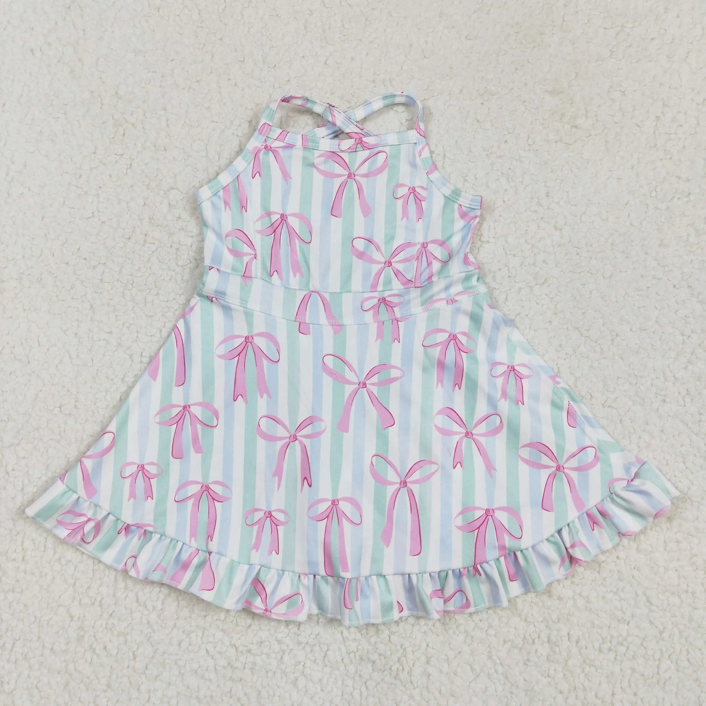 Best Selling Baby Girls Lavender Strap Colorful Skorts Shorts Yoga Sportswear Knee Length Dresses Toddler Kids Children Clothes