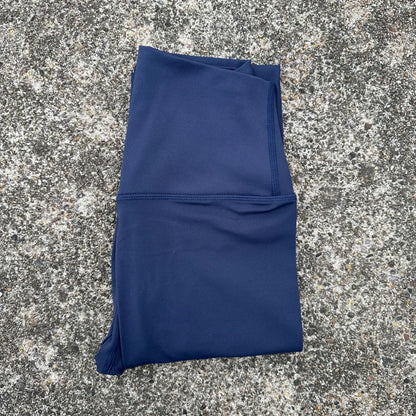 Solid Color High Waist Yoga Legging soft Women Sport Pant Tight Butter Athletic Gym Comprehensive Training Jog Back Waist Pocket