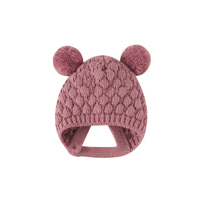 Newborn Baby Shoes Knitted Infant Girls Boys Boots Cute Butterfly-knot Toddler Walk Bed Shoes Warm 0-18M Accessories Hats Gloves