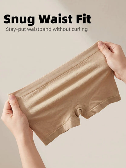 women's cotton Panties sexy letters comfortable boxer shorts girls' mid waist seamless breathable underpants female lingeri