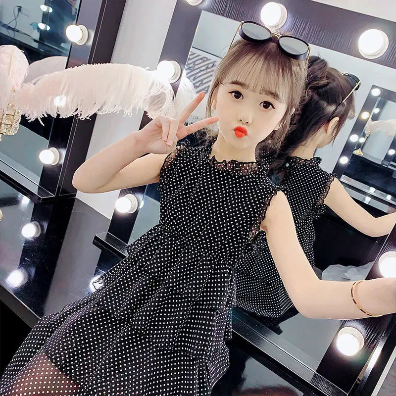 Princess Dress Chiffon Beautiful Dresses Children's Elegant Clothes for Girls 10 To 12 Years Summer Girl Suit Girl's Frocks 2025