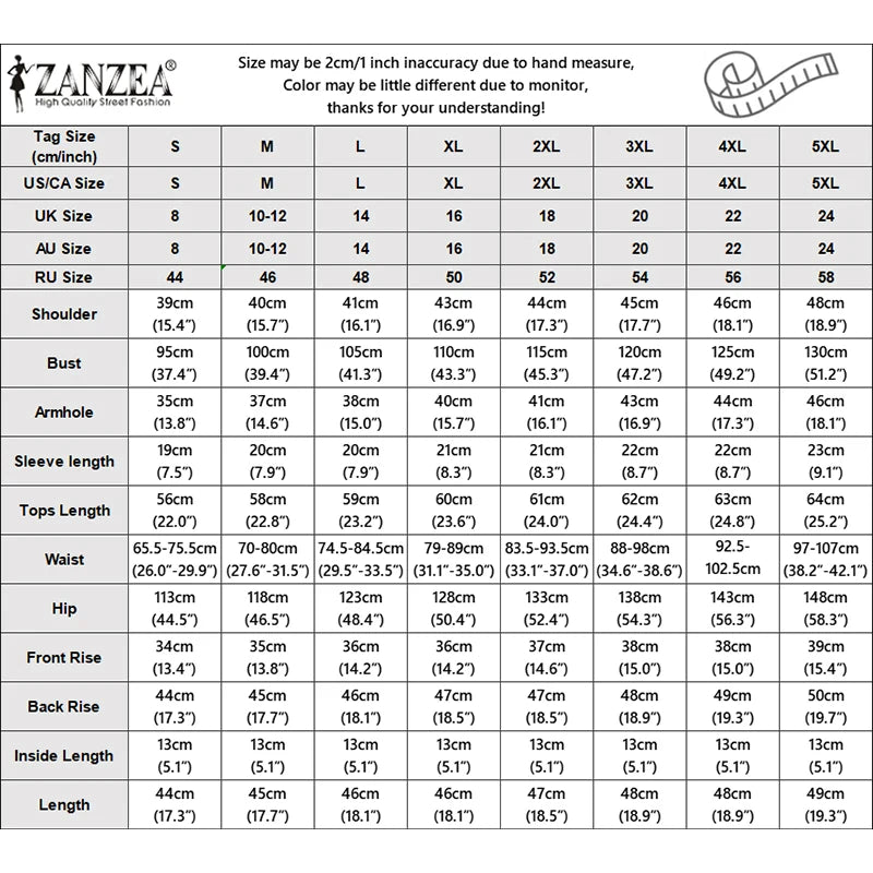 ZANZEA Women's Short Sets Asymmetric Placket Short Sleeve Tops & Elastic Waist Shorts 2 Piece Suits Summer Casual Chic Outfits