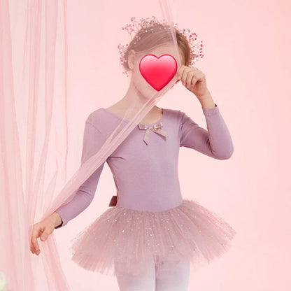 Summer Casual Ballerine Girl Dress Tutu Dance Ballet Children's Clothing Gymnastics Girls Dresses Ballet Leotards Vestidos