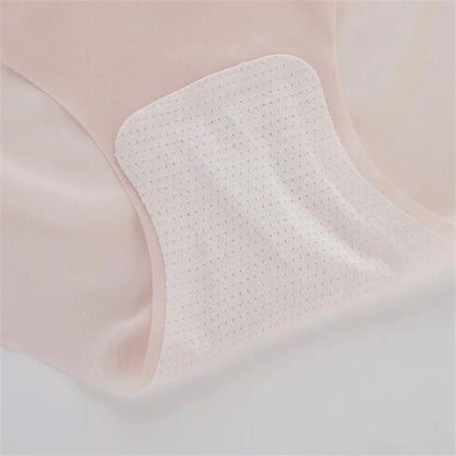 Ice Silk Seamless Underwear Women Ladies Summer Ultra In Sense Quick Drying Pants Briefs Girls Breathable Panties Lingeries M-XL