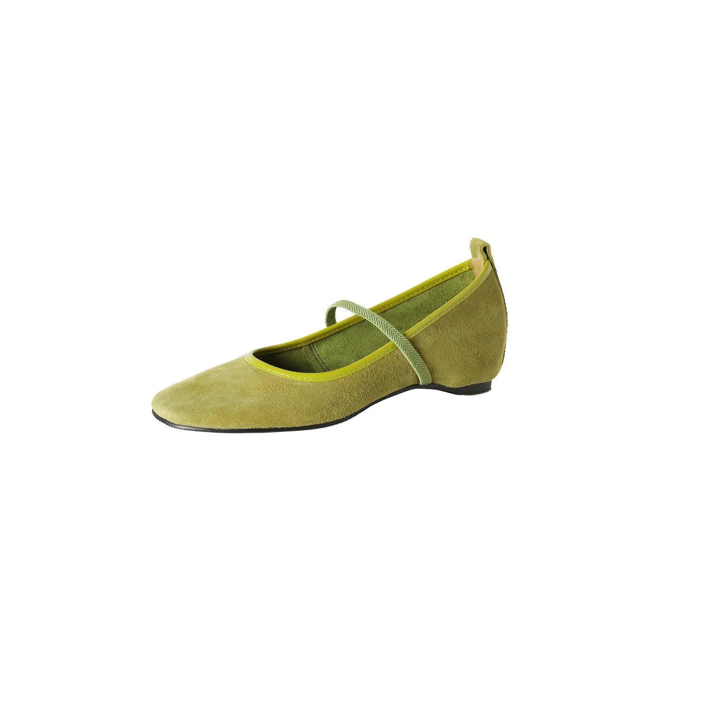 Dilalula 2027 News Genuine Kid Suede Mary Janes Shoes Women Med Heels Elastic Band Closure Pumps Young Lady Casual Shoes Dress