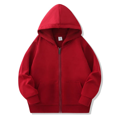 Kids Hoodies Boys Girls Children Sweatshirt Clothes Child Zipper Hoodie Customize Kid Casual Wear Outerwear Hoody Sportswear