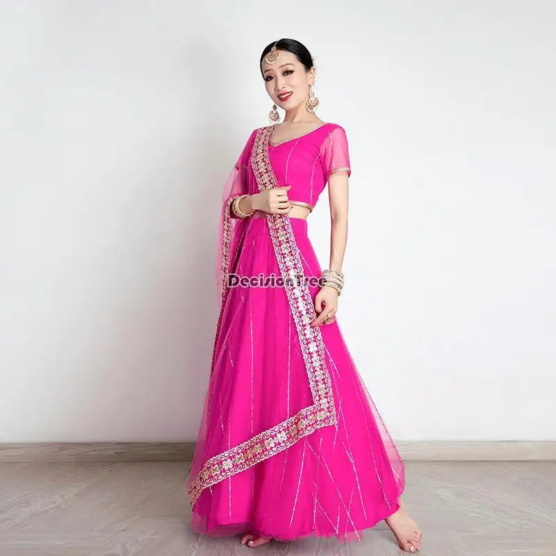 2025 indian traditional clothing pakistani sarees dress women elegant clothing party dress cosplay dance wear stage dress a9
