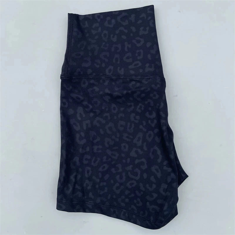 Solid Color Tight Soft Women Fitness Sport Short High Waist Yoga Short Legging Squatting Proof Comprehensive Training Athletic