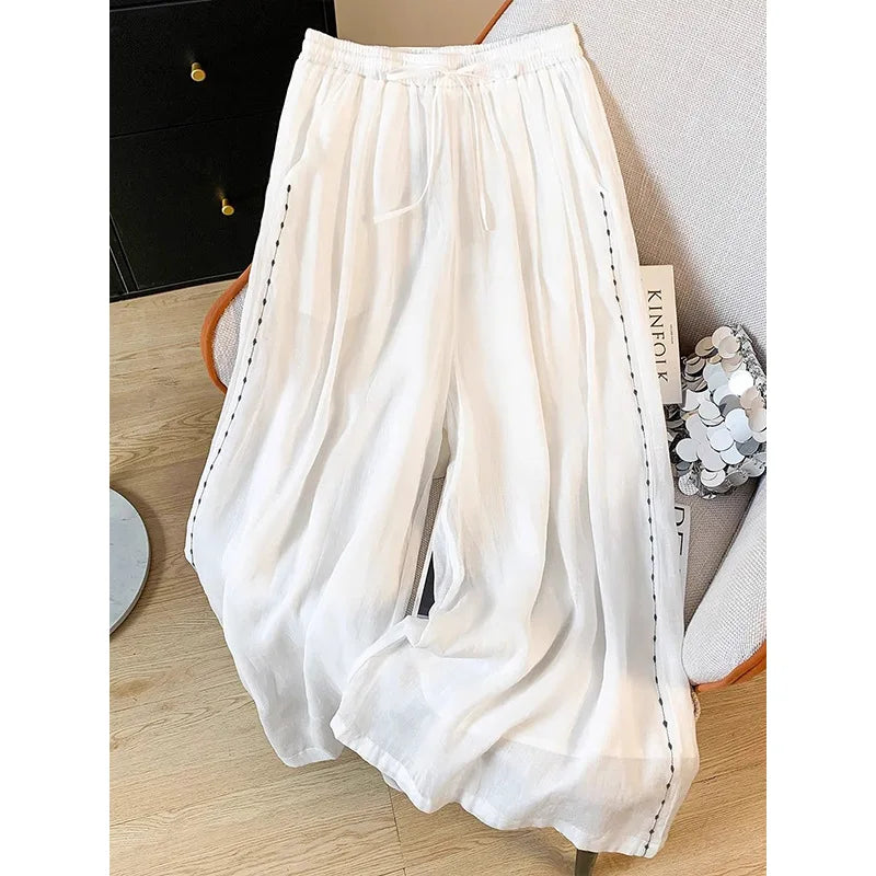 Plus Size Women's Casual Comfortable Women's Clothing Loose Cotton Linen Office Lady Fashion New Arrival Trendy