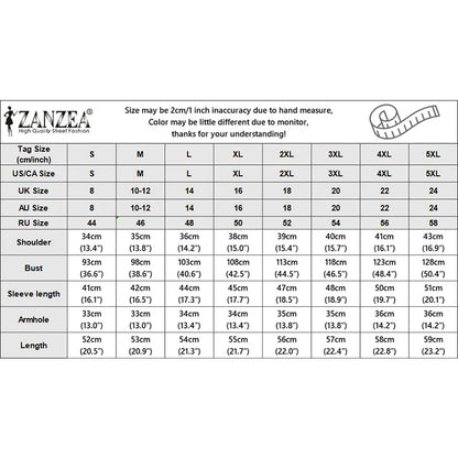 ZANZEA Summer Short Sleeve Tops Fashion Women Blouses Puff Sleeve Tee Streetwear OL Work Casual Blusas Oversize Tunic S-3XL