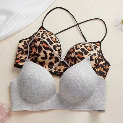 Japanese Style Seamless Push Up Bra Comfort Wireless Underwear Women's No Steel Ring Bralette 3/4 Cup Glossy Bra Female Lingerie