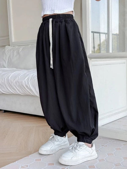 Kids' Ice Silk Mosquito Repellent Pants Lightweight Slim Fit Harem Pants for Boys Girls Spring Fall All Season Outdoor Wear
