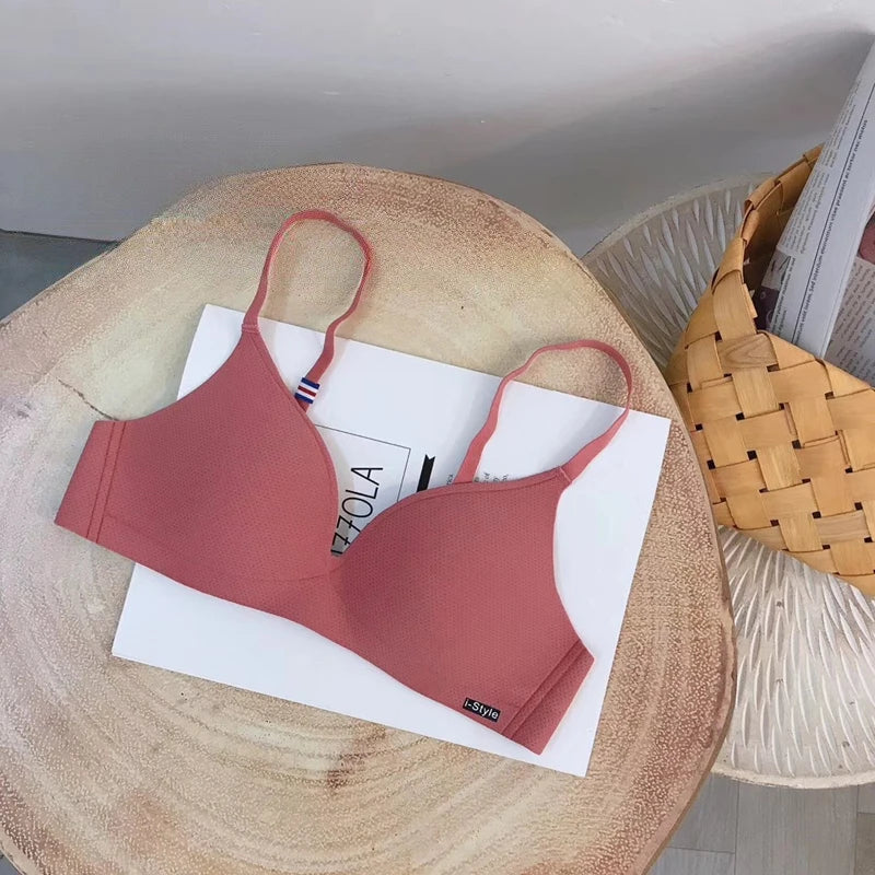 [ZY]Seamless Bras For Women Small Chest 3/4 Cup Non-Wire Bra Push Up Bra Female Support Underwear Lingerie Intimates[ZY]