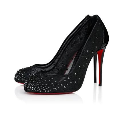 High Heels 11 Cm Thin Stiletto Party Pumps Spring Summer Fashion Shoes Large Size Zapatos De Mujer Shoes for Women Women Ultra