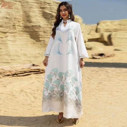 Eid Abaya Dubai Diamond Muslim Dress Women Islam Jalabiya Winkle Kaftan Turkey Kebaya Caftan Marocain Femme Robe Djellaba Abayas