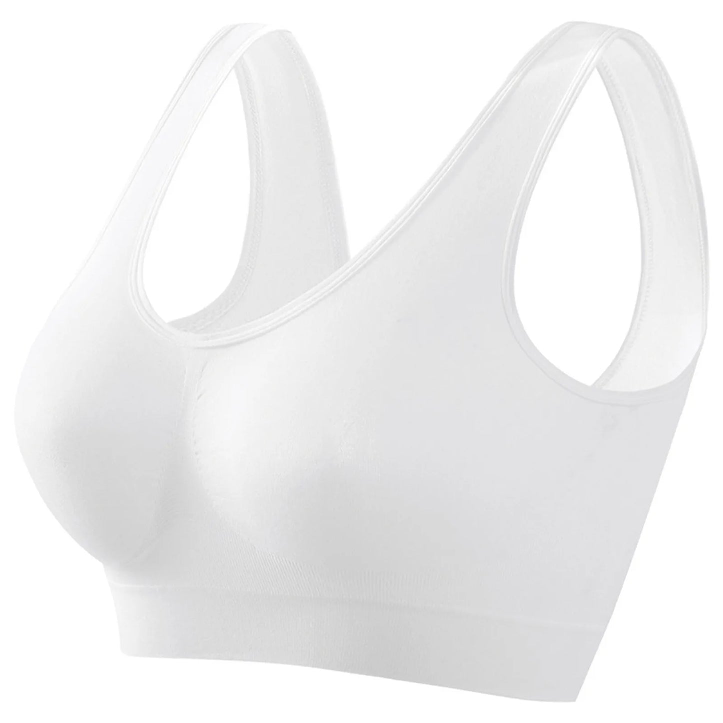 Seamless Bras For Women Hollow Mesh Breathable Sports Bra Female Wireless No Pads Crop Top Sexy Lingerie Soft Brassiere M-5XL