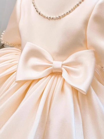 Girls New Flower Girl Wedding Dress-Year-Old Baby Birthday Party Vestidos Princess Dress