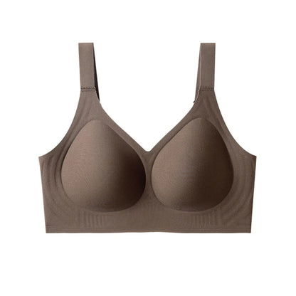 FallSweet Women Push-Up Seamless Bra Plus Size Wireless Bralette Adjust Straps Full Cup Breathable Lingerie Intimates Underwear