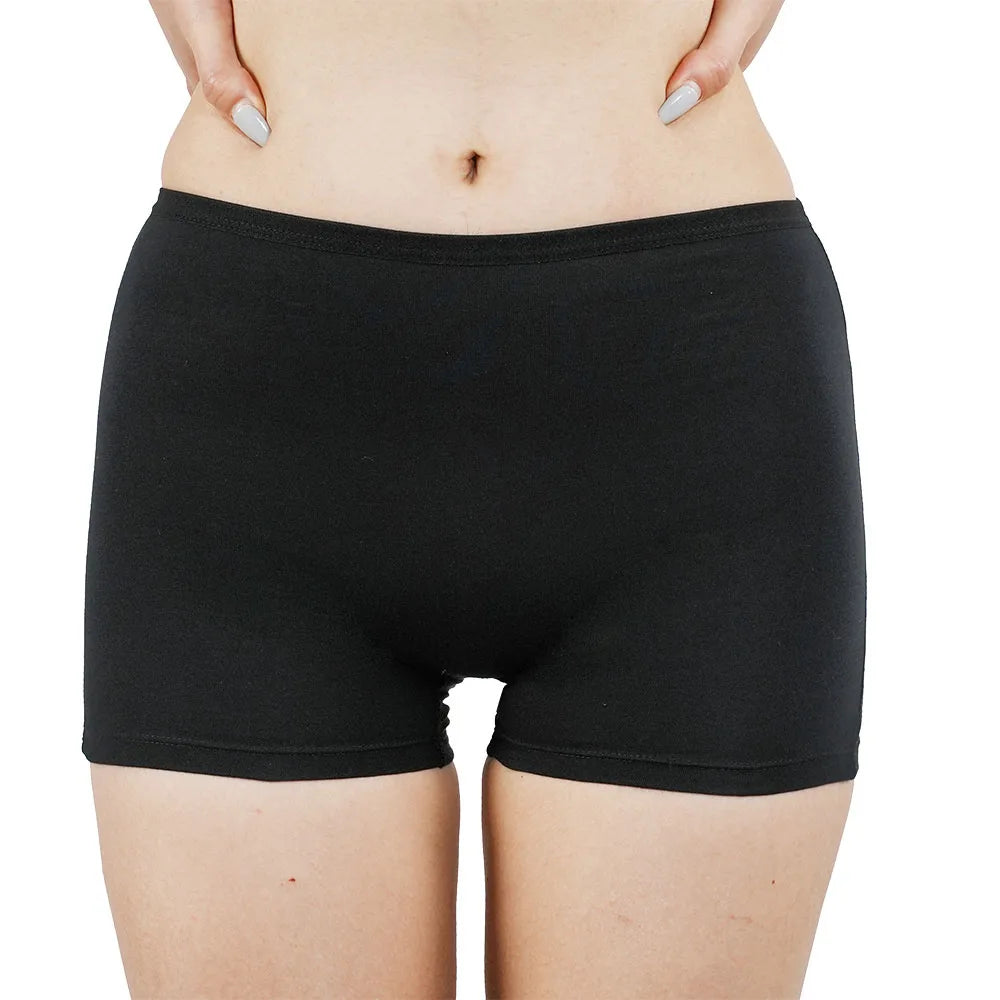 Women Safety Panties Boxer Shorts Female Ladies Traceles Underwear Woman Underpants Panty Pants Black Beige Protective Boyshorts