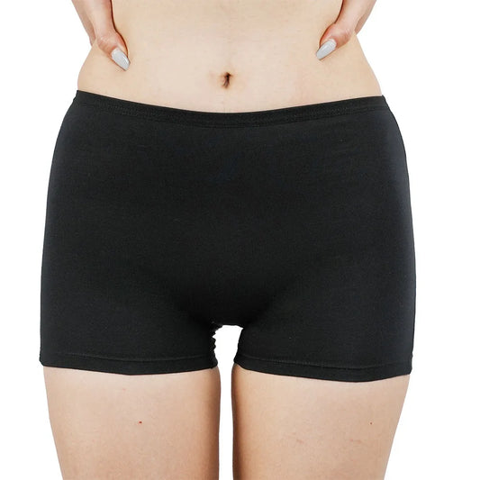 Women Safety Panties Boxer Shorts Female Ladies Traceles Underwear Woman Underpants Panty Pants Black Beige Protective Boyshorts