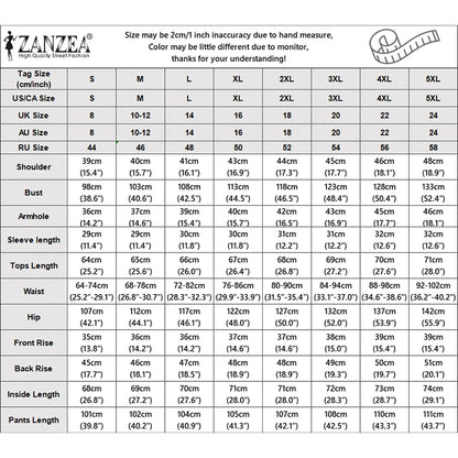 ZANZEA Fashion Short Sleeve Blouse Wide Leg Pant Sets Summer 2 Picece Set Women Striped Outfit Elegant Work Suit Stain Tracksuit