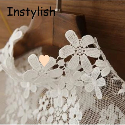 Women Elegant Perspective Lace Blouse Sexy Long Flare Sleeve High Collar Inner Wear Base Tunic Top Casual Mesh Bottom Shirts