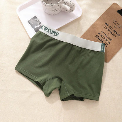 Cotton Women Panties Underwear Women's Intimates Female Breathable Antimicrobial Boyshorts Briefs Sexy Shorts Students Boxers