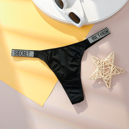 Victoria's Secret Lace Thongs Comfortable Breathable Panty High Waist Underwear Lingerie VS Sexy Women Panties Seamless