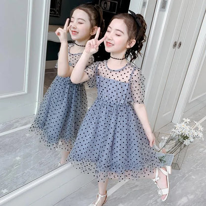 Princess Dress Girls Dresses Kids From 8 14 Years Year Old Clothes Elegant Girl Women's 6 7 10 Skirt Little Summer Kid's 12 13 5