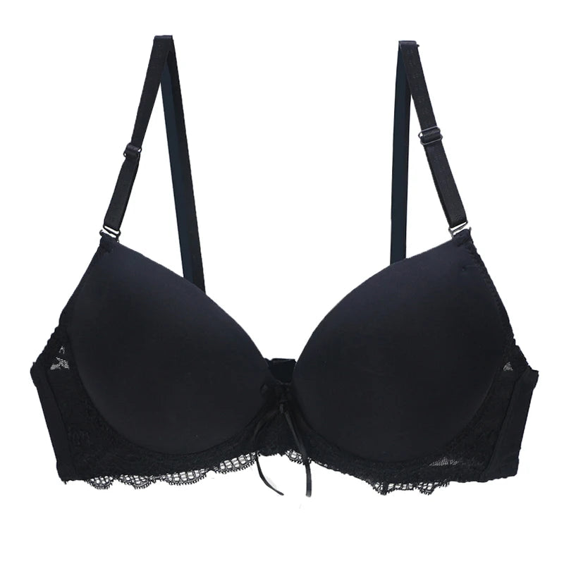 2024 New Sexy Push Up Bra BCDE Cup Underwear For Women Pink Blace Blue Green Khaki Purple White Underwire Brassiere Lingerie