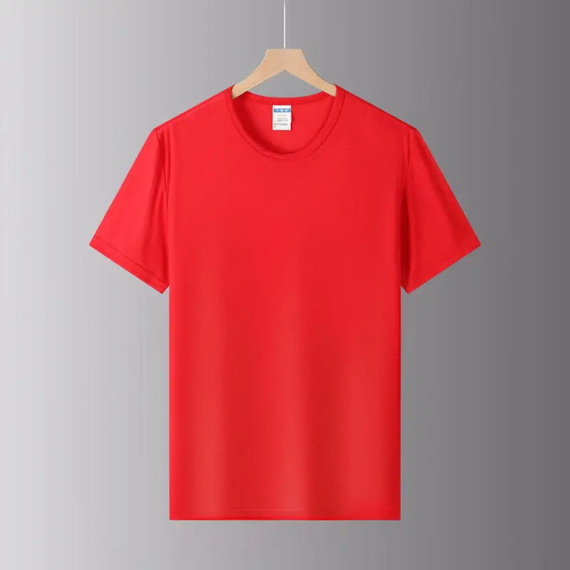 Custom Printed Quick-Drying T-shirts For Men And Women With Logo And Text Short-sleeved T-shirts Original Design Gift Tops 4xl