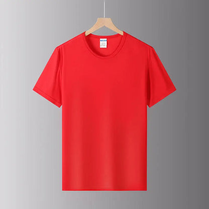 Custom Printed Quick-Drying T-shirts For Men And Women With Logo And Text Short-sleeved T-shirts Original Design Gift Tops 4xl