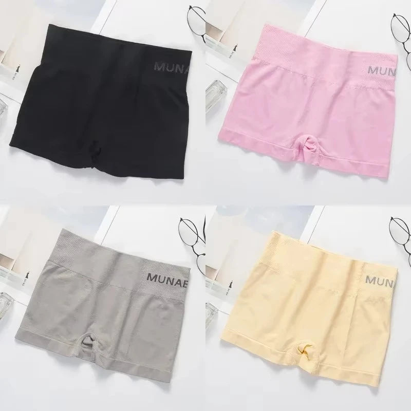 1/4Pcs Women's Seamless Safe Short Short Tight for Women Safety Pants Under Shorts Women Legging Shorts Style Boxer String Femme