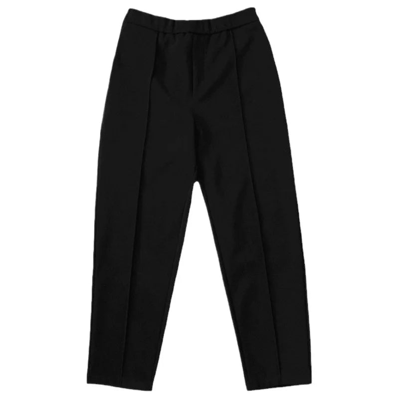 Fashion Winter Warm Work Elegant Suit Plus Size Women Pant Autumn Thicken Oversize Pencil Pants High Waist Solid Casual Trousers