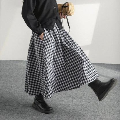 Kids' Pleated Mini Skirt for Tween Girls 2025 Autumn Season Korean Style Simple Design Versatile for School Outdoor