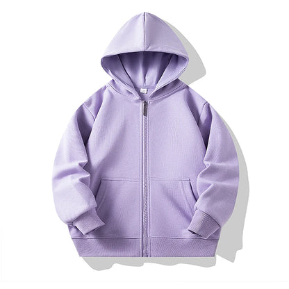 Kids Hoodies Boys Girls Children Sweatshirt Clothes Child Zipper Hoodie Customize Kid Casual Wear Outerwear Hoody Sportswear