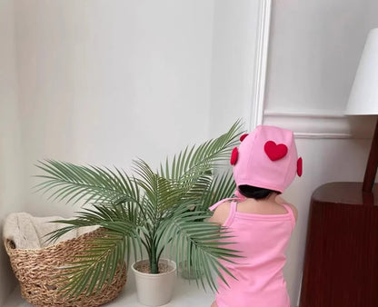 2026 Summer Baby Swimsuit Korean Baby Quick Drying Swimsuit Two-piece Set Fashion and Cute Clothes