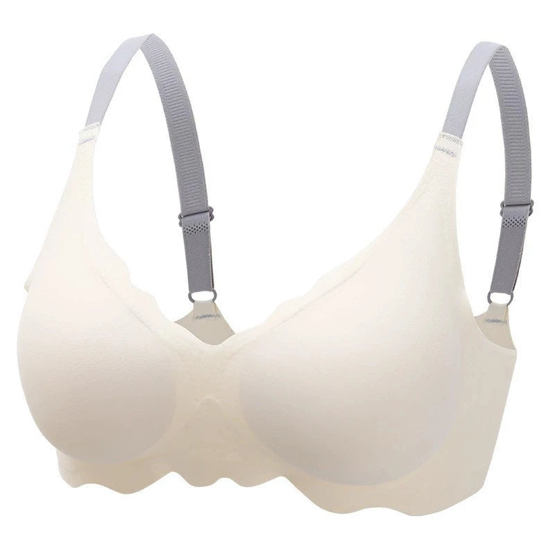 BH Bralette Top Women's Underwear No Steel Ring Pure Desire Comfortable Upper Support Sling Adjustable Beauty Back Bra for Women