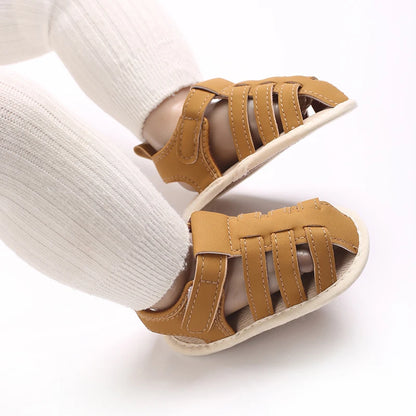 Summer Baby Shoes Walking Shoes 0-1 Year Old Male and Female Baby Walking Shoes Roman Sandals