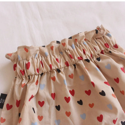 Ircomll 2pcs Summer Toddler Baby Girl Shorts Cotton Linen Floral Breathable Lounge Kids Pants Children Loose PP Pants Shorts