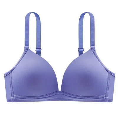 Women Seamless Bra Sexy No Wire Push Up Underwear Girls Students Breathable Thin 12 Colors Bras