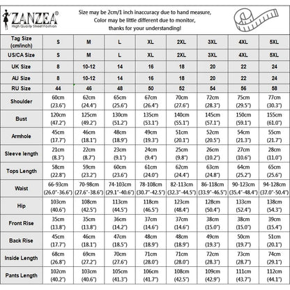 ZANZEA Women Minimalist Casual 2-Piece Sets Cap Sleeves O-Neck Shirt & Wide Leg Pant Matching Sets Summer Solid Commute Co-ords