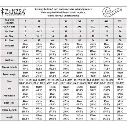 ZANZEA 2PCS Elegant V Neck Short Sleeve Blouse Pant Sets Summer Women Matching Sets Solid Color OL Outfit Wide Leg Trousers Suit