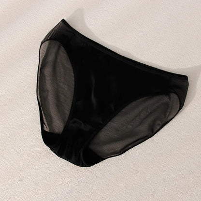 Women's Summer High Quality Mulberry Silk Satin French Solid Thin Smooth Silk 3/4 Cup Underwear Ladies's Bra