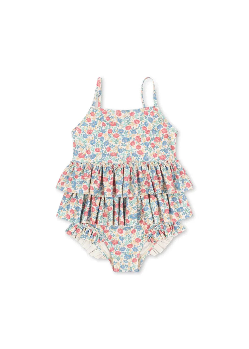 2025 Summer Baby Girls Swimsuit One Piece Kids Beach Wear Girls Lace Swimwear Children Ruffle Princess Bikinis Sets Monokini