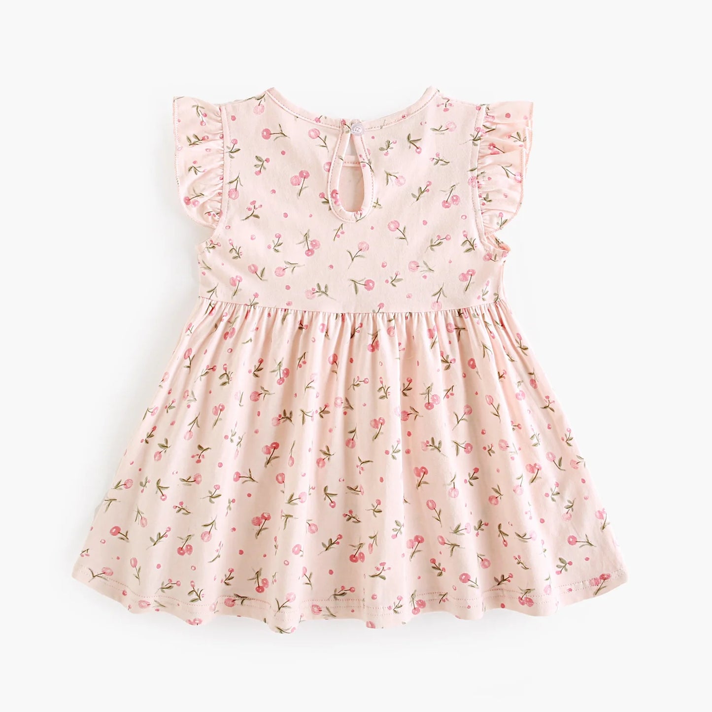 Sanlutoz Summer Fashion Kids Dress Floral Baby Girls Dress Clothing Cotton