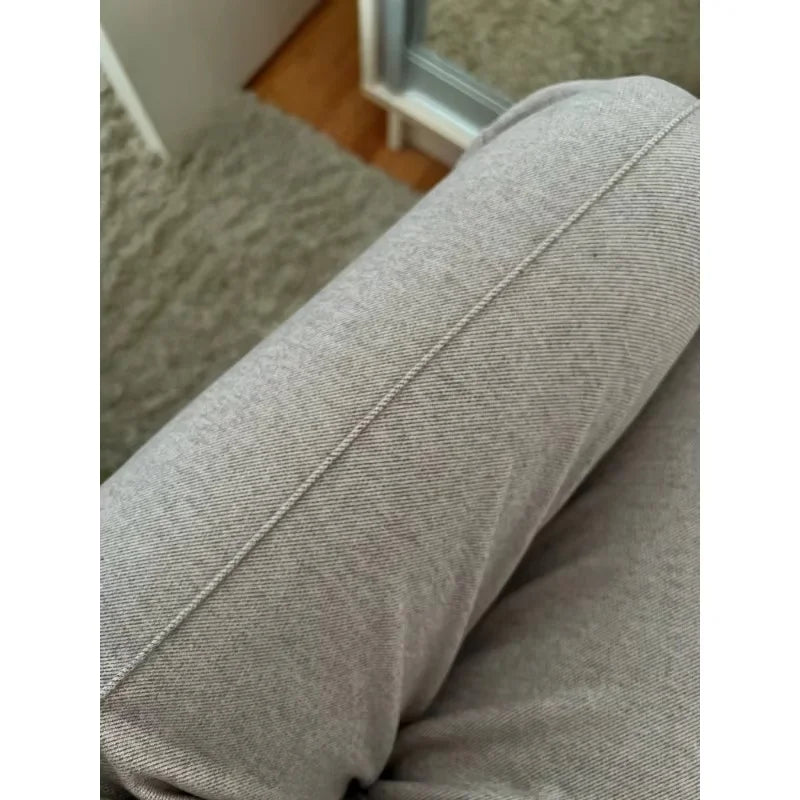 Fashion Winter Warm Work Elegant Suit Plus Size Women Pant Autumn Thicken Oversize Pencil Pants High Waist Solid Casual Trousers
