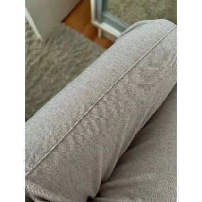 Fashion Winter Warm Work Elegant Suit Plus Size Women Pant Autumn Thicken Oversize Pencil Pants High Waist Solid Casual Trousers
