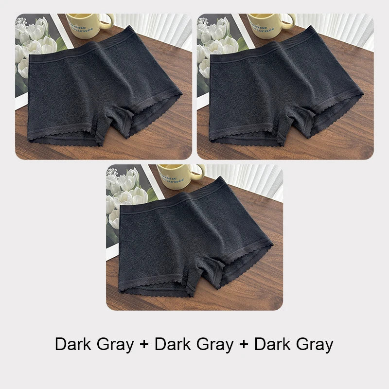 Women's Summer Shorts for a Dress Sports Fashion Female Boxer Shorts Underwear Skirt Panties Under the Safety Short Pants Trunk
