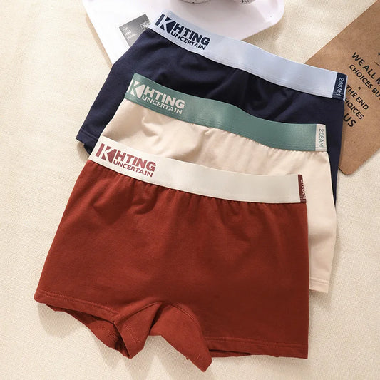 Cotton Women Panties Underwear Women's Intimates Female Breathable Antimicrobial Boyshorts Briefs Sexy Shorts Students Boxers